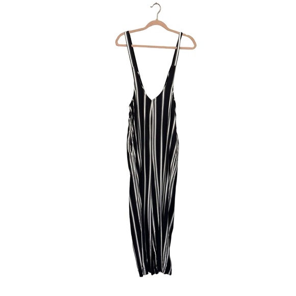 wild fable Pants - NWT Wild Fable Black & White Striped Jumpsuit